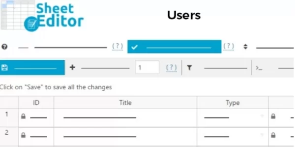 WP Sheet Editor Users (Premium) 1.5.35 GPL Plugins