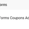 WPForms Coupons Addon 1.3.0 GPL Plugins