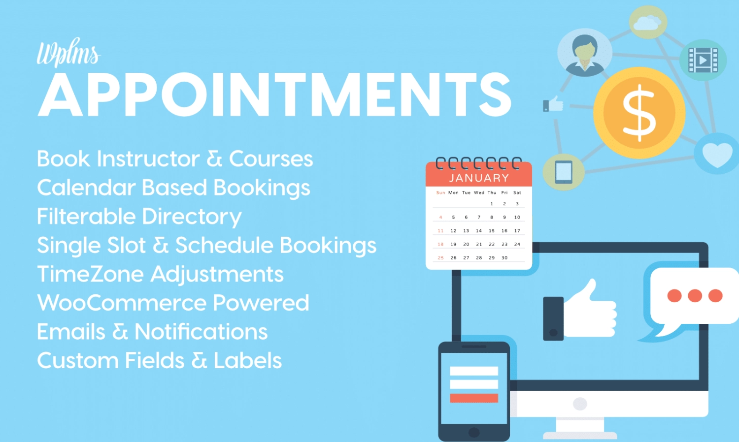 WPLMS Appointments 1.6.1 GPL Plugins