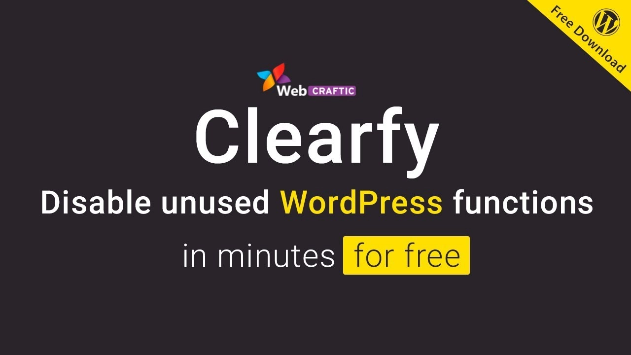 Webcraftic Clearfy package 1.4.4 GPL Plugins