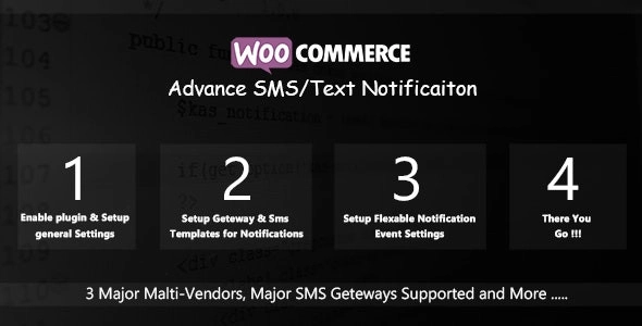 WooCommerce Advance SMS/Text Notification 1.3.6 GPL Plugins