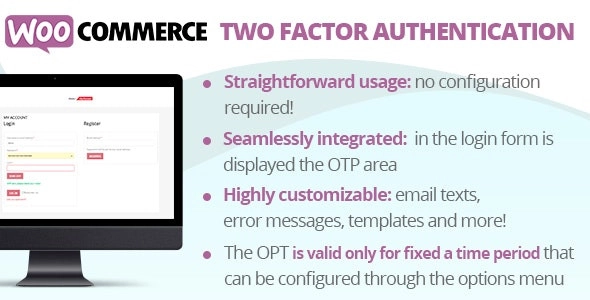 WooCommerce Two Factor Authentication 1.6 GPL Plugins