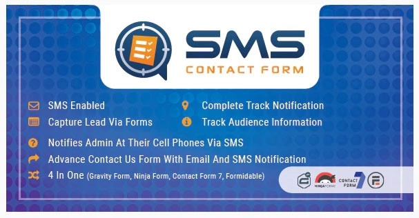 Wordpress SMS Contact Form Plugin 1.2 GPL Plugins