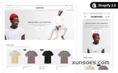 Champion - Shopify 2.0 Fashion Theme | Best Shopify Clothing Theme