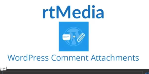 rtMedia WordPress Comment Attachments 1.2.4 GPL Plugins